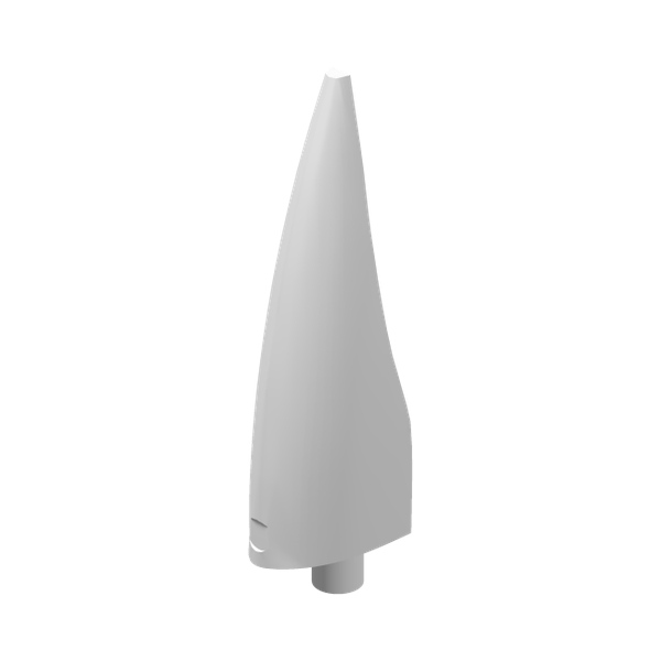 Barb / Claw / Horn / Tooth - Large · LEGO 6015883 (réf. BrickLink 11089) · Couleur BrickLink : White