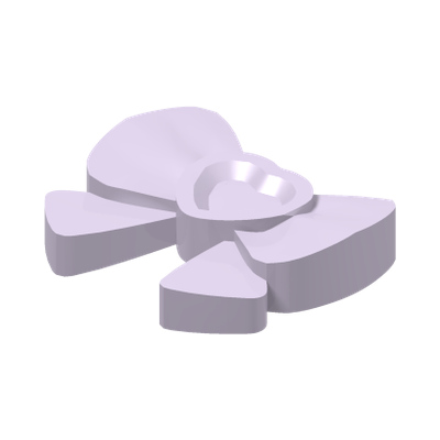 BOW NO. 1 · Lavender (réf. BrickLink Lavender)