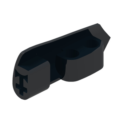 RIGHT PANEL 2X5 (N0 21) · Black (réf. BrickLink Black)
