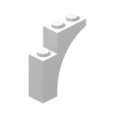BRICK WITH BOW 1X3X3