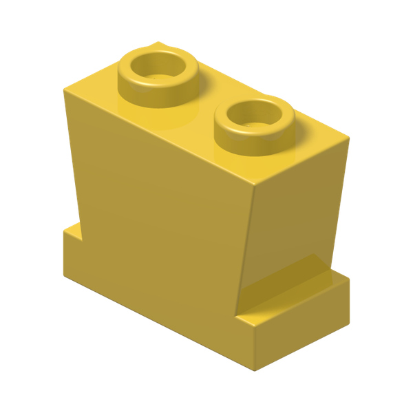 Legs without Split · Réf. BrickLink 15 · Couleur BrickLink : Yellow