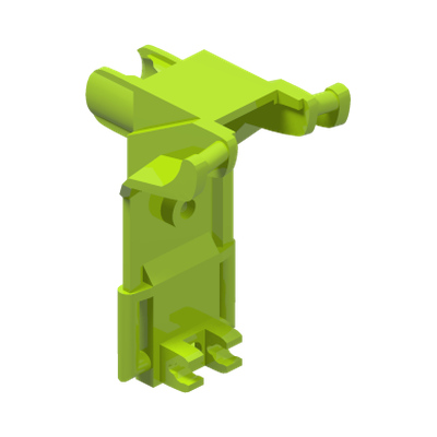 Minifigure, Utensil Seat with Ball Joint Socket (Hero Factory Cockpit) · LEGO 6058121 (réf. BrickLink 15353) · Bright Yellowish Green (réf. BrickLink Lime)