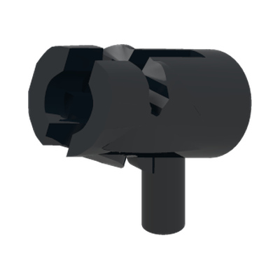 Minifigure, Weapon Gun, Mini Blaster / Shooter · LEGO 6051331 (réf. BrickLink 15391) · Couleur BrickLink : Black