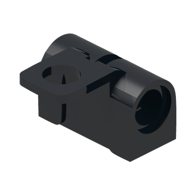 Minifigure Backpack with Horizontal Pin Holes and Neck Bracket · LEGO 6293822 (réf. BrickLink 15406) · Couleur BrickLink : Black