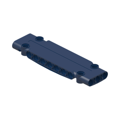 Technic, Panel Plate 3 x 11 x 1 · LEGO 6151062 (réf. BrickLink 15458) · Couleur BrickLink : Dark Blue