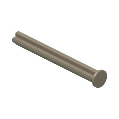 Technic, Axle  5L with Stop · LEGO 6055631 (réf. BrickLink 15462) · Couleur BrickLink : Dark Tan