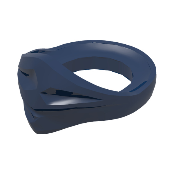 MINI  MASK NO. 1 · Earth Blue (réf. BrickLink Dark Blue)