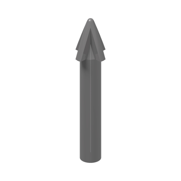 HARPOON SPIKE · Silver Metallic (réf. BrickLink Flat Silver)