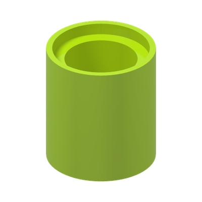 BEAM 1X1 · Bright Yellowish Green (réf. BrickLink Lime)