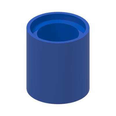 BEAM 1X1 · Bright Blue (réf. BrickLink Blue)