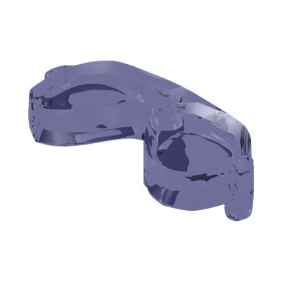 SUNGLASSES W. 1,5 CONNECTOR · Tr.bright Bluish Violet (réf. BrickLink Trans-Purple)