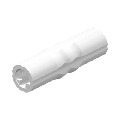 GEAR SHIFTER CONNECTOR 3M · LEGO 6276052 (réf. BrickLink 18948) · White (réf. BrickLink White)
