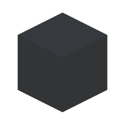 Minifigure, Head, Modified Cube with Pixelated Dark Bluish Gray Face with Eyes and Mouth Pattern (Minecraft Wither Skeleton) · LEGO 6162511 (réf. BrickLink 19729pb010) · Couleur BrickLink : Black