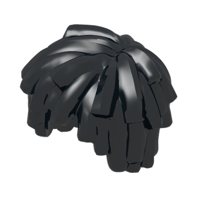 WIG, NO. 59 · LEGO 6450906 (réf. BrickLink 2003) · Black (réf. BrickLink Black)