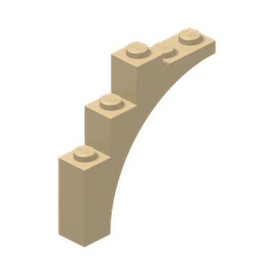 BRICK W. BOW 1X5X4