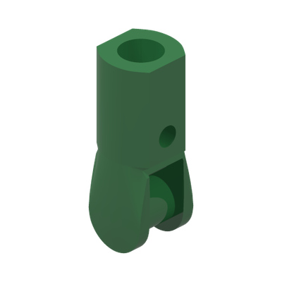 3.2 SHAFT W/3.2 HOLE · Dark Green (réf. BrickLink Green)