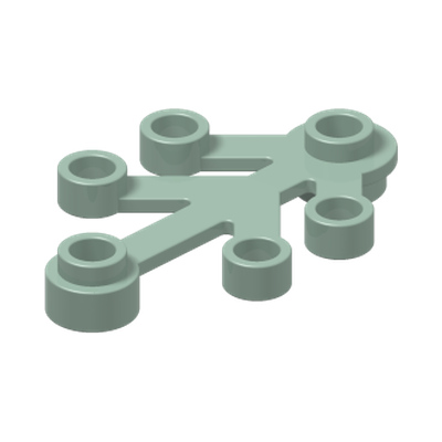 LIMB ELEMENT, SMALL · Sand Green (réf. BrickLink Sand Green)