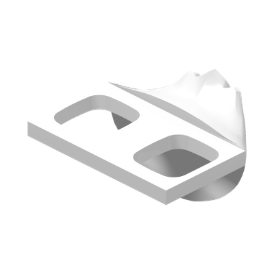 Minifigure Costume Tail Duck · LEGO 6274757 (réf. BrickLink 24779) · Couleur BrickLink : White