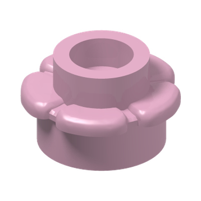 FLOWER 1X1 · Light Purple (réf. BrickLink Bright Pink)