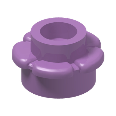 FLOWER 1X1 · Medium Lavender (réf. BrickLink Medium Lavender)