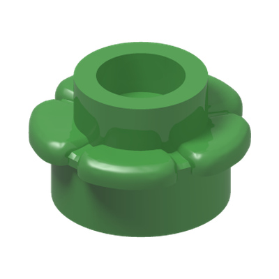FLOWER 1X1 · Bright Green (réf. BrickLink Bright Green)