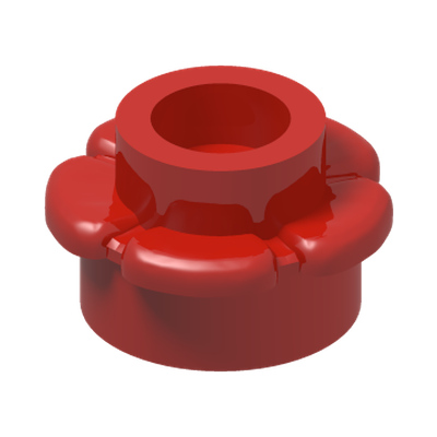 FLOWER 1X1 · Bright Red (réf. BrickLink Red)