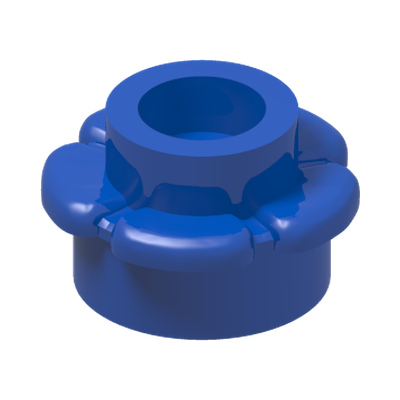 FLOWER 1X1 · Bright Blue (réf. BrickLink Blue)