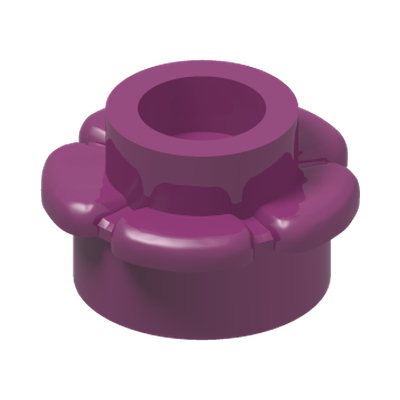FLOWER 1X1 · Bright Reddish Violet (réf. BrickLink Magenta)