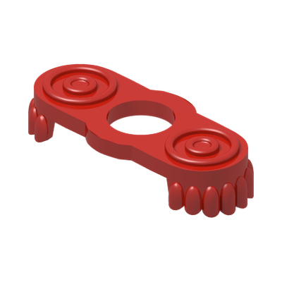 EPAULETS · Bright Red (réf. BrickLink Red)