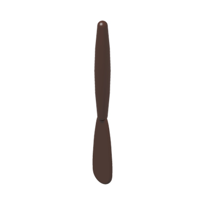 Minifigure, Utensil Oar / Paddle · LEGO 4211182 (réf. BrickLink 2542) · Couleur BrickLink : Reddish Brown