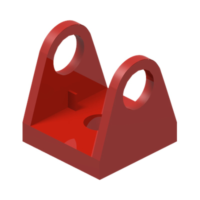 String Reel 2 x 2 Holder · LEGO 4188300 (réf. BrickLink 2584) · Couleur BrickLink : Red
