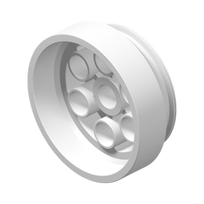 Wheel 30mm D. x 13mm (13 x 24 Model Team) · LEGO 269501 (réf. BrickLink 2695) · Couleur BrickLink : White