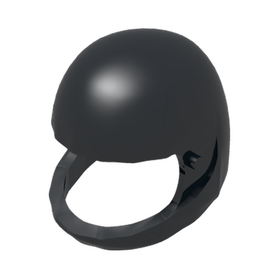 Technic, Figure Accessory Helmet · Réf. BrickLink 2715 · Couleur BrickLink : Black