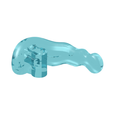 MINI SHOOTER, W/ 3.2 SHAFT, NO. 1 · Tr. Light Blue (réf. BrickLink Trans-Light Blue)