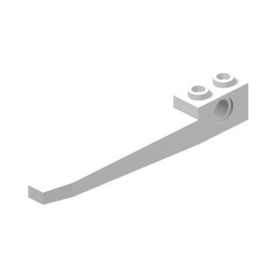 Technic Forklift Fork · LEGO 282301 (réf. BrickLink 2823) · Couleur BrickLink : White