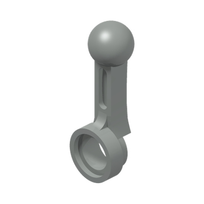 Technic Engine Connecting Rod · LEGO 285202 (réf. BrickLink 2852) · Couleur BrickLink : Light Gray