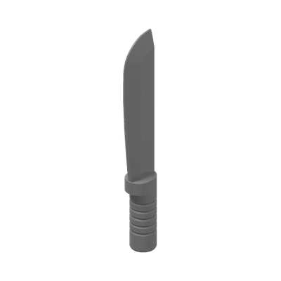 SWORD, NO. 12 · LEGO 6483955 (réf. BrickLink 29109) · Silver Metallic (réf. BrickLink Flat Silver)