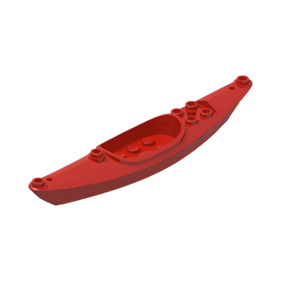 Boat, Kayak · LEGO 6193967 (réf. BrickLink 29110) · Couleur BrickLink : Red
