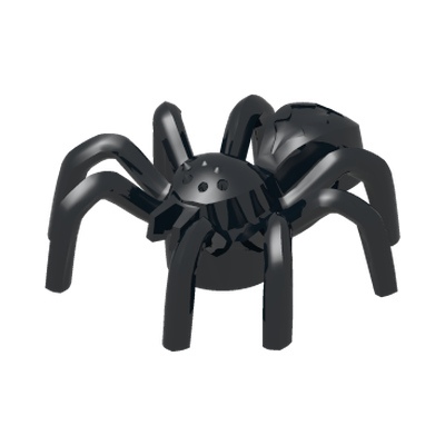 SPIDER NO. 2 · Black (réf. BrickLink Black)