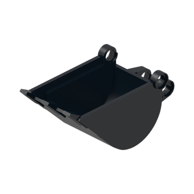 Technic Digger Bucket 4 x 4 x 9 with 3 Teeth · LEGO 295026 (réf. BrickLink 2950) · Couleur BrickLink : Black