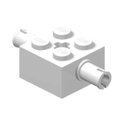 BEARING ELEMENT 2X2 W.D. SNAP · LEGO 6356180 (réf. BrickLink 30000) · Multicombination 2 (réf. BrickLink White)