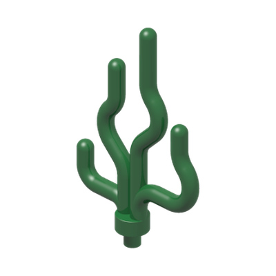 Plant Sea Grass / Seaweed · LEGO 4568215 (réf. BrickLink 30093) · Dark Green (réf. BrickLink Green)