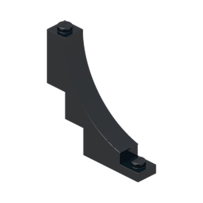 BRICK WITH BOW 1X5X4 INV.