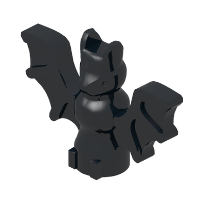 BAT · LEGO 4106513 (réf. BrickLink 30103) · Black (réf. BrickLink Black)