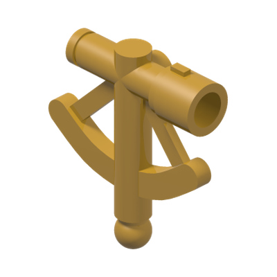 SEXTANT · Warm Gold (réf. BrickLink Pearl Gold)