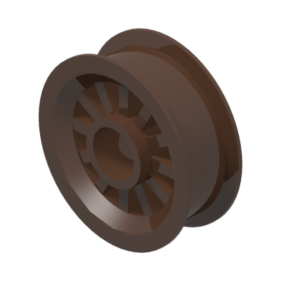 Wheel Spoked 2 x 2 with Pin Hole