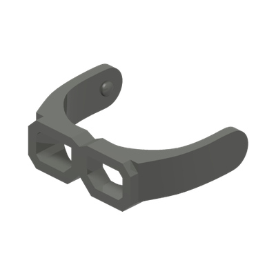 FLYING GOGGLES · Dark Stone Grey (réf. BrickLink Dark Bluish Gray)