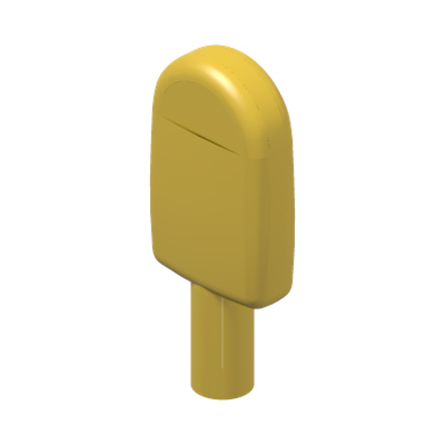 Ice Pop (Freezer / Lollipop / Lolly / Pole / Popsicle / Stick) · Réf. BrickLink 30222 · Couleur BrickLink : Yellow