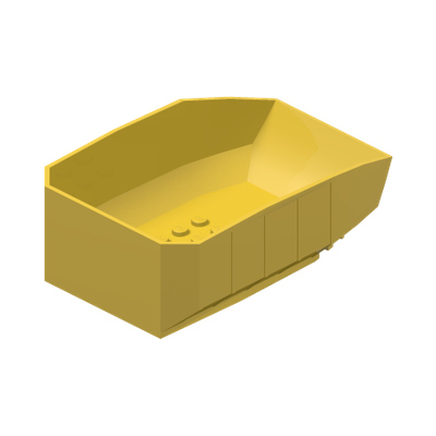 Vehicle, Tipper Bed 12 x 8 x 3 1/3 · LEGO 4140813 (réf. BrickLink 30300) · Couleur BrickLink : Yellow