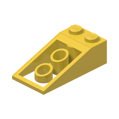 Slope 18 4 x 2 · Couleur BrickLink : Yellow